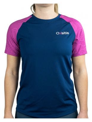 Oxsitis Origin Women's Short Sleeve Jersey Zwart Roze