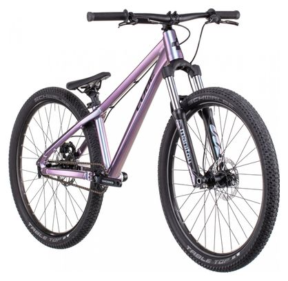Cube Flying Circus Dirt Bike Single Speed 26'' Galactic Blue Purple 2022