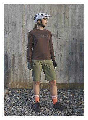 Pantalón corto Poc Essential Enduro Epidote Verde para mujer