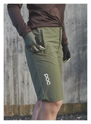 Pantalón corto Poc Essential Enduro Epidote Verde para mujer