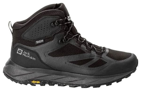 Jack Wolfskin Terraventure Texapore Mid Hiking Shoes Black