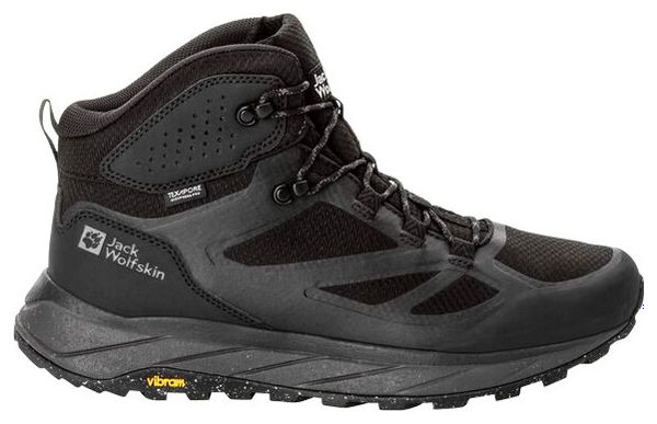 Chaussures de Randonnée Jack Wolfskin Terraventure Texapore Mid Noir