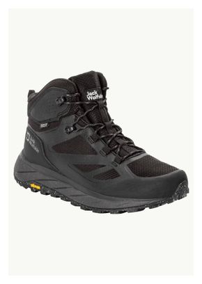 Chaussures de Randonnée Jack Wolfskin Terraventure Texapore Mid Noir