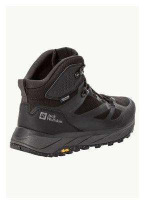 Chaussures de Randonnée Jack Wolfskin Terraventure Texapore Mid Noir