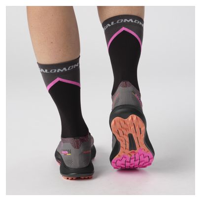 Chaussures de Trail Femme Salomon Pulsar Trail Pro 2 Gris/Rose