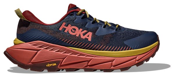 Chaussures de Randonnée Hoka Skyline-Float X Bleu Rouge