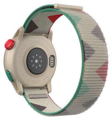 Coros Pace 3 GPS Watch Beige Nylon Strap Eliud Kipchoge Edition