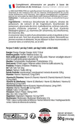 Overstims Électrolytes (Zéro Calorie) Energy Drink 10 zakjes van 8 g