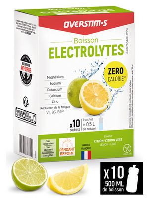 Excrementos de lectrolitos (Z ro Calorie) Energy Drink 10 sobres de 8 g