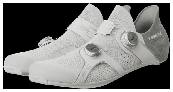 Trek RSL Knit Road Schoenen Wit/Zilver