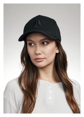 Nixon Deep Down Athletic Unisex Cap Zwart/Zwart