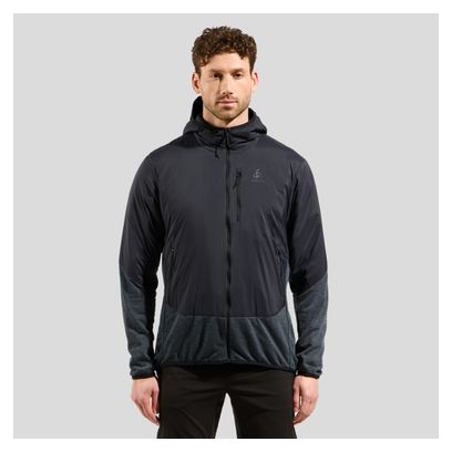 Odlo Ascent Hybride Jas Zwart