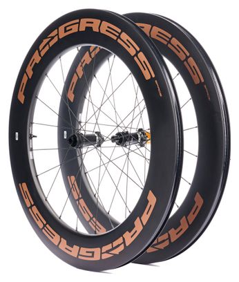 Paire de roues Progress Space Disc LTD | 12x100/12x142 mm | Center Lock | Shimano