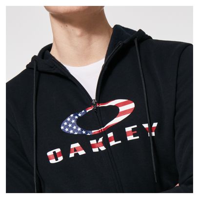 Veste à Capuche Oakley Bark Hoodie 2.0 USA/Noir