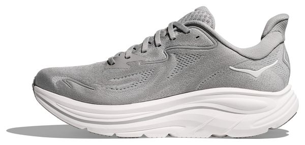 Chaussures Running Hoka Clifton 10 Gris/Blanc Homme