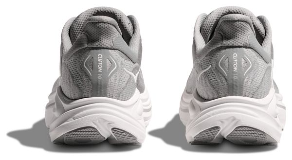 Chaussures Running Hoka Clifton 10 Gris/Blanc Homme