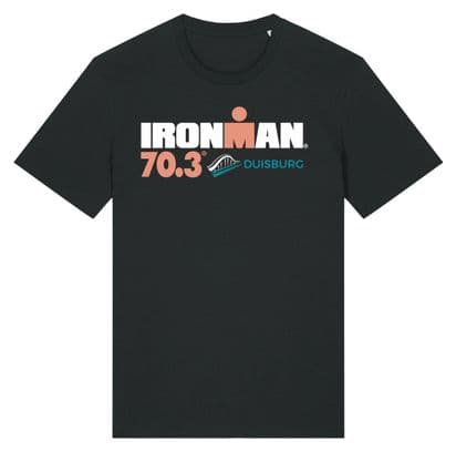 Maglietta a maniche corte Ironman 70.3 Duisburg Black Uomo