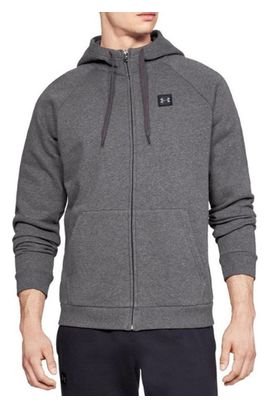 Under Armour Rival Fleece Fz Hoodie 1320737-020 Homme sweat-shirts Gris