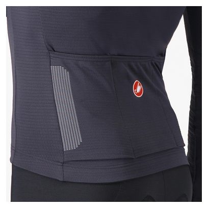 Castelli Puro 4 Men's Long Sleeve Jersey Grey