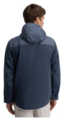 Veste randonnée imperméable ultralégère homme Ventra Blue Bleu