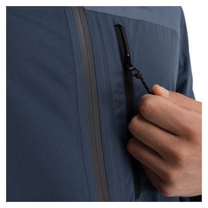 Veste randonnée imperméable ultralégère homme Ventra Blue Bleu