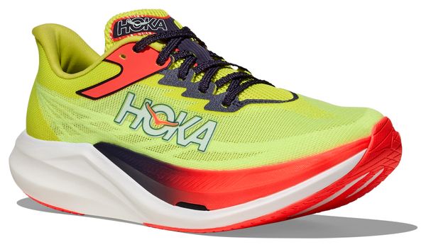 Scarpe da corsa Hoka Rocket X 3 Giallo/Rosso Unisex