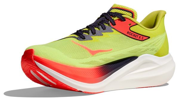 Scarpe da corsa Hoka Rocket X 3 Giallo/Rosso Unisex