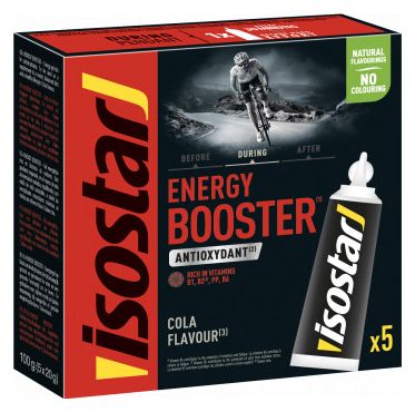 ISOSTAR Energie Booster 5x20gr Geschmack Cola
