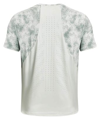 Maillot Manches Courtes Under Armour Iso-Chill Laser Vert