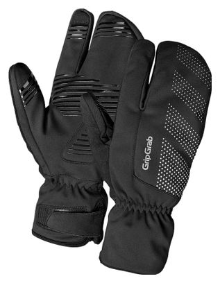 Gripgrab Ride Windproof Deep Winter Lobster Handschoenen Zwart