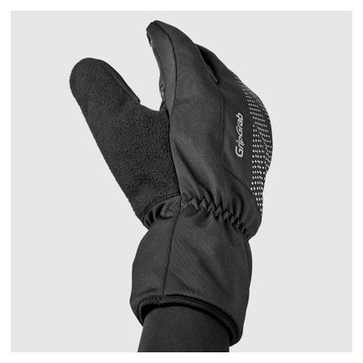 Gripgrab Ride Windproof Deep Winter Lobster Handschoenen Zwart
