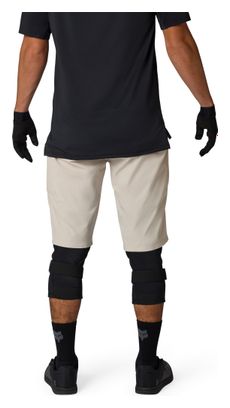 Pantalones cortos de MTB Fox Flexair beige para hombre