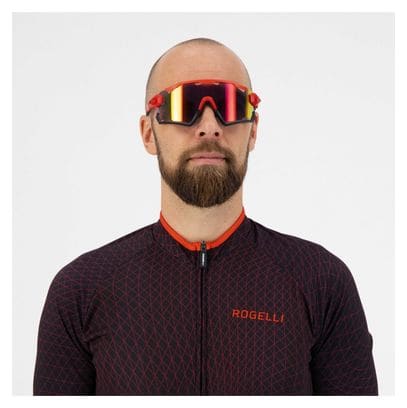 Lunettes Velo Rogelli Switch - Unisexe - Rouge/Noir