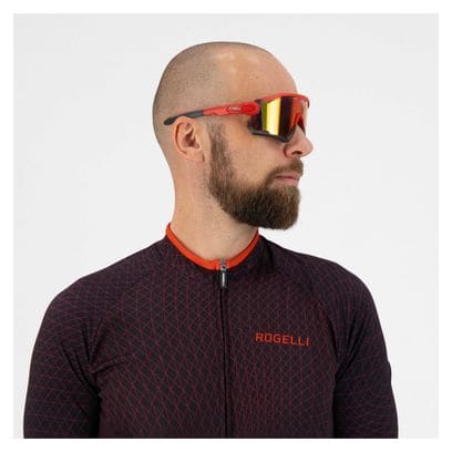 Lunettes Velo Rogelli Switch - Unisexe - Rouge/Noir