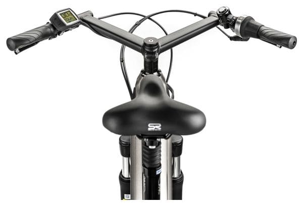 Bicicleta eléctrica urbana Moustache Samedi 28.3 Shimano Nexus 5V 500 Wh 700mm Gris Titanio 2023