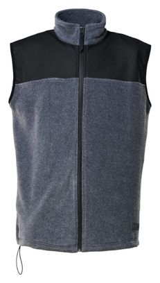 Gilet in pile Rains grigio melange