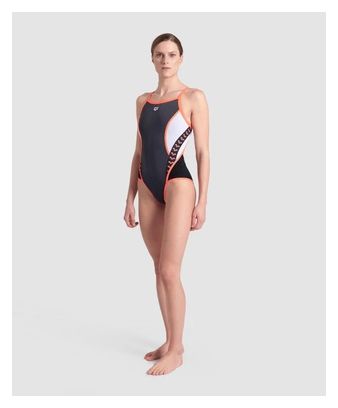Maillot de Bain Arena Icons Swimsuit Super Fly Gris / Rose