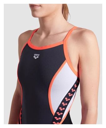 Maillot de Bain Arena Icons Swimsuit Super Fly Gris / Rose