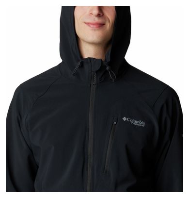 Columbia Triple Canyon Pile con cappuccio Nero