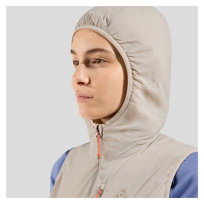 Odlo Ascent Women's Hybrid Vest Grijs/Blauw