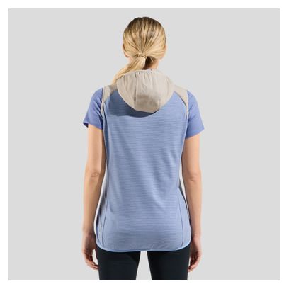 Odlo Ascent Women's Hybrid Vest Grijs/Blauw