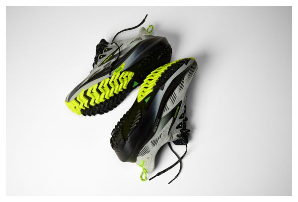 Scarpe da trail Brooks Ghost Trail Grigio/Giallo Uomo