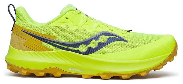 Chaussures Trail Saucony Peregrine 14 Jaune Homme