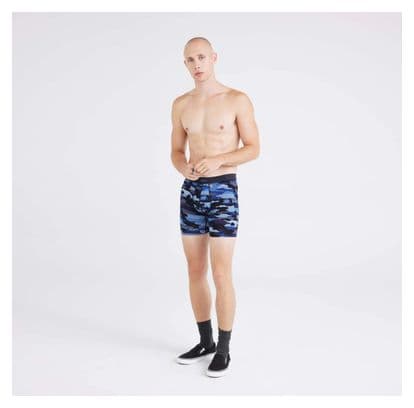 SAXX Vibe Xtra Camo Boxer Blue Men's