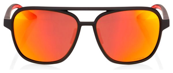Kasia 100% Donna Soft Tact Black / Mirror Hiper Red