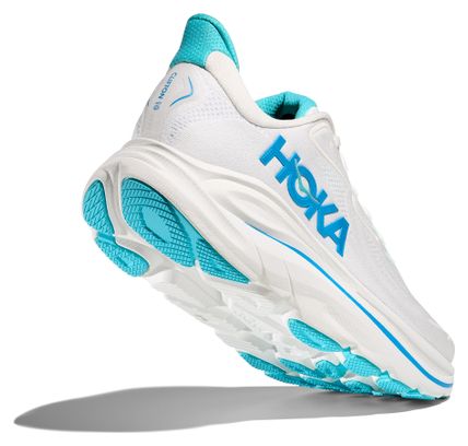 Zapatillas Hoka Clifton 10 Blanco/Azul Hombre
