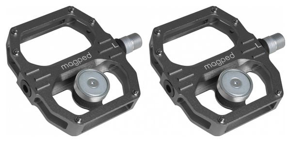 Coppia di pedali magnetici Magped Sport 2 (Magnete 200) Grigio