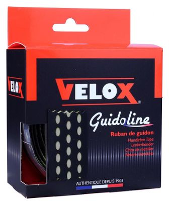 Ruban guidoline vélo - noir/gris