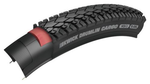Kenda Kwick Drumlin Cargo binnenband stijf 26'' zwart