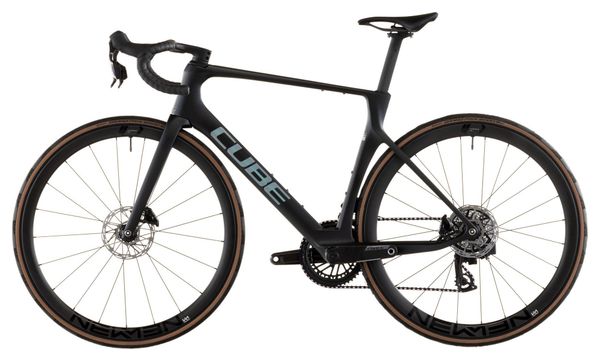 Cube Agree C:62 SLX Bicicleta Carretera Sram Force AXS 12S 700 mm Night Shift Negro 2026